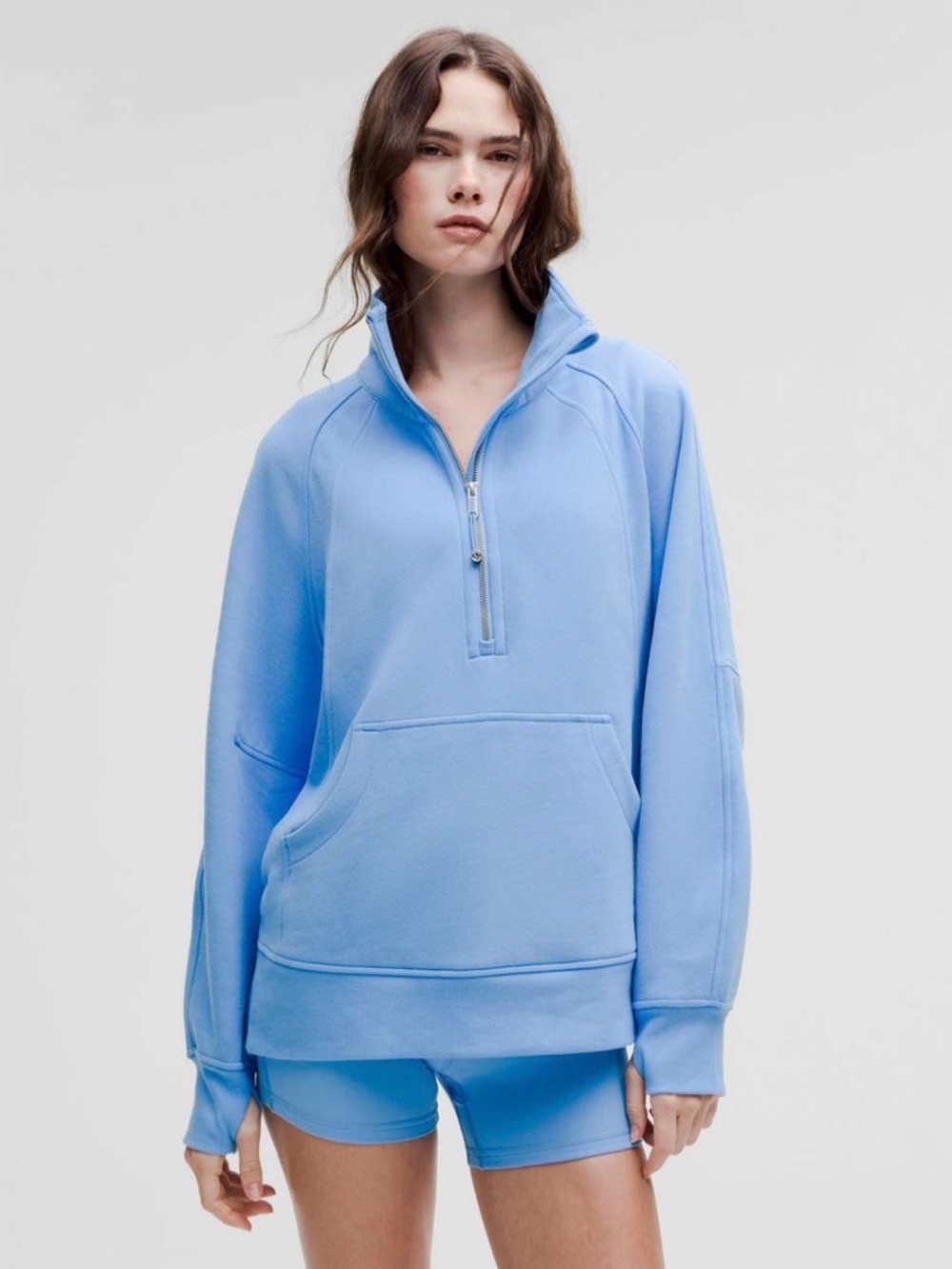Lululemon light Blue hoodie (L/XL)